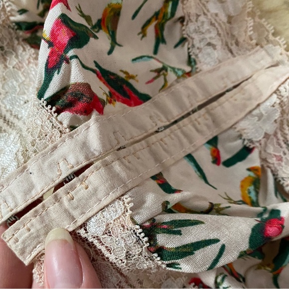 Urban Outfitters Parrot Bird Print Bra Bralette Top - Picture 3 of 5